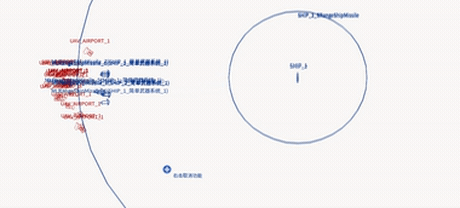 Deployed system — UAV swarm engaging a naval target (EDA-MAPPO)